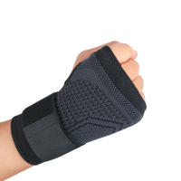 1PC Guantes De Palma Tejidos Para Levantamiento De Pesas Y Deportes Protección Respirables Con Fijación De Presión Accesorio Deportivo Universal De Nylon - details 1
