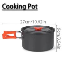 Kit De Cocina Para Camping 1 Pieza Set De Cocina Al Aire Libre Equipamiento De Aluminio Para Viajes Picnics BBQ Con Capacidad Mayor a 3L - details 7