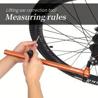 Herramienta De Reparación De Bicicleta Lebycle Aluminio Aleación Rectificador De Desviador Trasero MTB Carretera Alineación Gaug - details 1