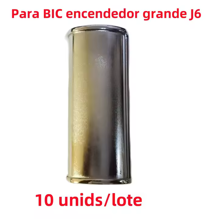 Juego De 10 Fundas De Lámpara De BIC DIY Cromado Brillante Porta Lámparas Metálicas Grandes Cubierta De Cuero Empaquetado Manual Protector Para Hombres - 1