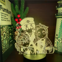 Lámpara De Noche Anime 3D Hanako-kun Yugi Amane LED Iluminación Decorativa Para Dormitorio Lámpara De Manga Regalos Con Sensor De Toque - details 17
