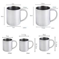 Taza De Viaje Portátil De Acero Inoxidable Tumbler Doble Capa Para Café Y Té Resistente Al Calor Y Al Frío Ecológica Y Segura - details 1