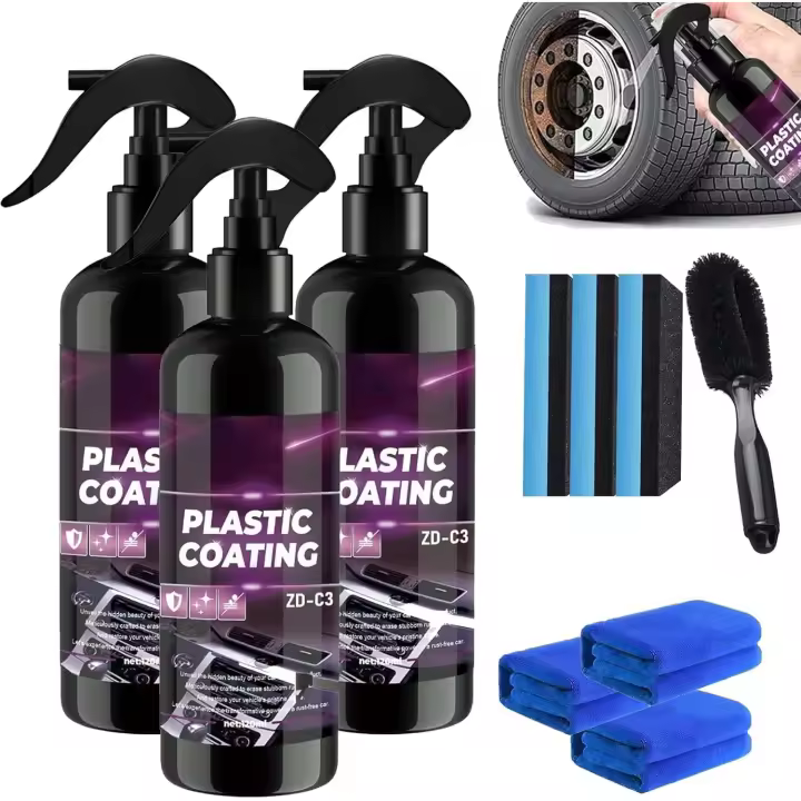Spray removedor de óxido premium para automóviles, removedor de óxido de metal multifuncional, removedor de óxido automotriz multipotente, spray removedor de hierro (3 piezas) - 1
