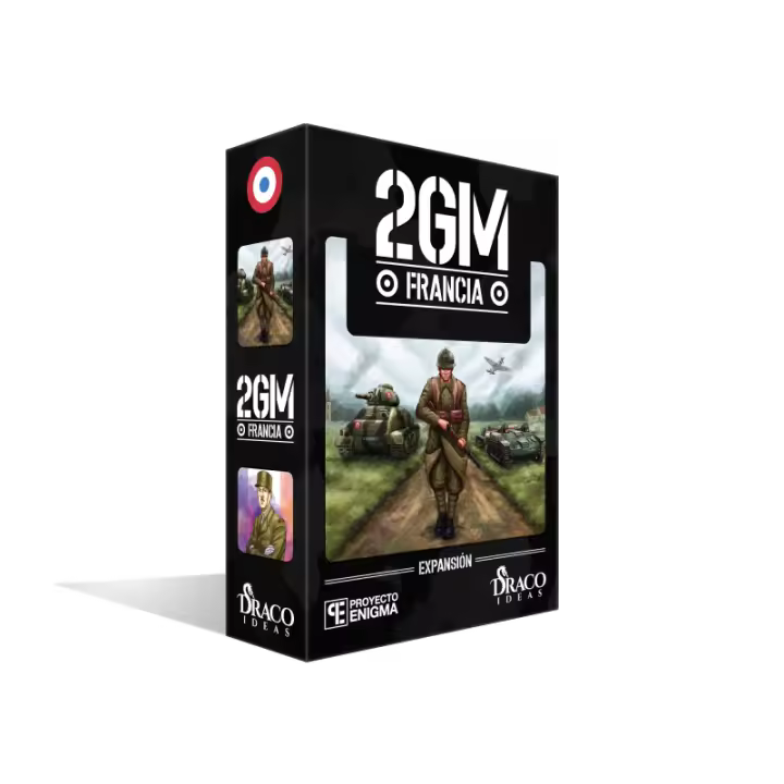 2GM Tactics - expansión Francia - Juego de mesa - Draco Ideas - 1