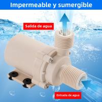 Bomba De Agua Solar DC 12V/24V 5M Para Agua Caliente Motor Sin Escobillas De Alta Presión Resistente a Altas Temperaturas Para Riego - details 4