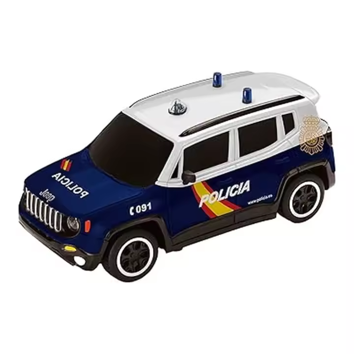 Coche Radio Control Jeep Renegade Policía Nacional 1:24 6356500C006 - 1