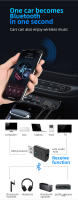 Receptor Y Transmisor Bluetooth USB 5.0 Adaptador De Audio Inalámbrico Para Coche TV Y Computadora 2-en-1 Convertidor Plug And Play - details 1