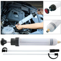 Extractor De Óleo Para Coche Syringe Pump Sifón Bomba De Vacío Transferencia De Combustible Mano Dispensador Automotriz Plástico - details 3