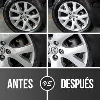 LIONSWAY | WHELL SPARK 1L - Limpia Llantas Profesional para Coche y Moto - Descontaminante Férrico, Limpia, Desengrasa y Abrillanta + Bayeta Incluida - details 1