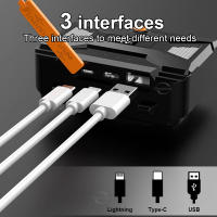 Lámpara Frontal Super Potente 9900LM Con Sensor IR 800W LED Luz De Mano Recargable 3500 Metro Para Pesca Y Camping - details 14