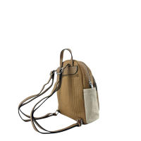 MODELISA Bolso Mochila Multicompartimento Estilo Casual Verano Bicolor Correa De Hombro Ajustable Mujer - details 2