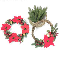 10Pcs Guirnalda De Pino Artificial Para Navidad Decoración De Casa Y Fiesta Arbolado Simulación De Plantas Para Año Nuevo - details 6
