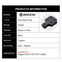 BIKEIN 4 Pares De Frenos De Bicicleta Para Montaña MTB Piezas De Repuesto Para Magura M5 M7 MT5 MT7 SH901 Resina Cerámica Disco Freno - details 1