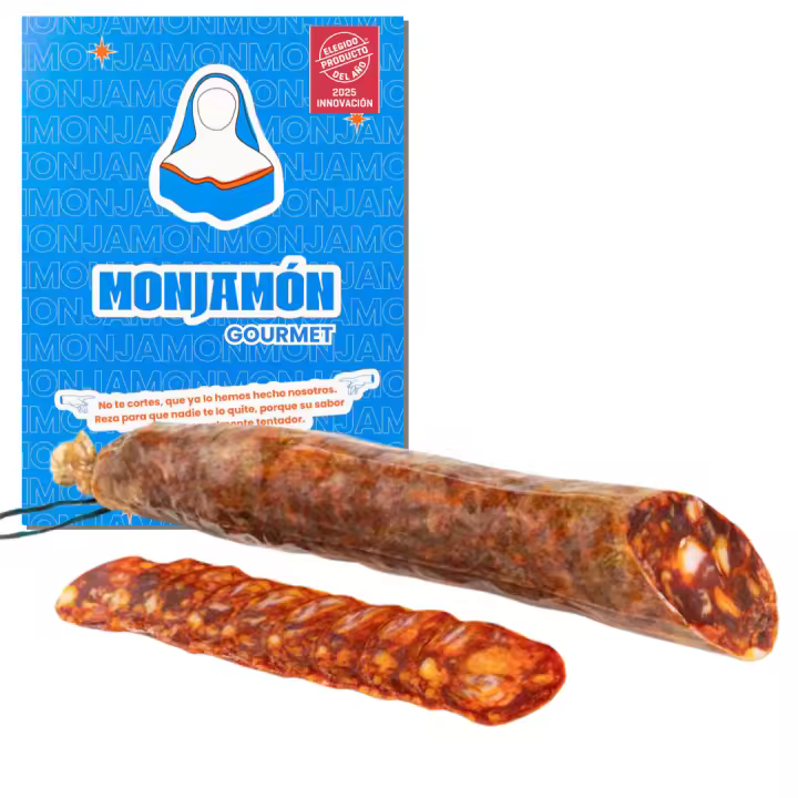 Monjamón - Chori Cielo - Chorizo de Bellota 100% Ibérico - Sabor Intenso y Textura Suave - Estilo Tradicional y Artesanal - Elegido producto del Año 2025 - 1