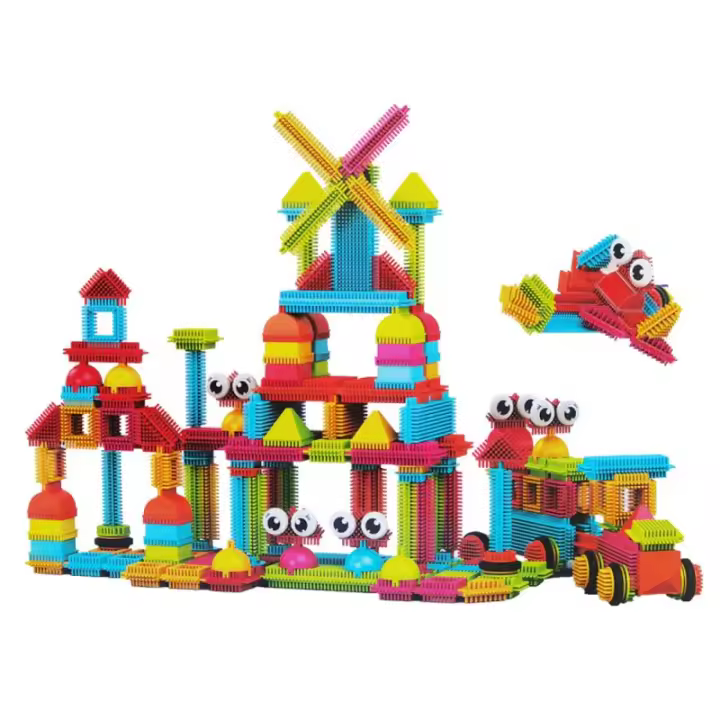 Construcción Educativa Para Niños 240Pcs Bloques De Pincel Inteligentes Juguete Interactivo De Modelado Matemático Y Científico Para Jóvenes Y Adultos - 1