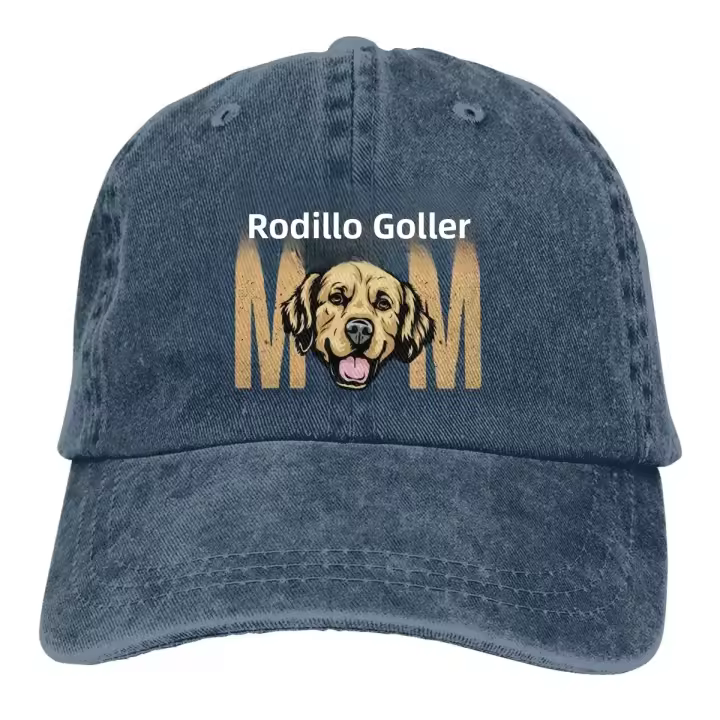 Bolera De Béisbol Para Mujer Con Estampado De Golden Retriever Regalo Para Dueña De Golden Retriever Protección Solar Unisex Ajustable - 1