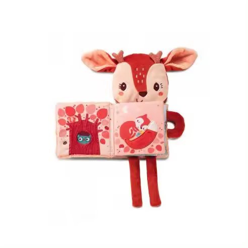 Stella doudou con libro - 83420 Lilliputiens LI83420 Lilliputiens - 1