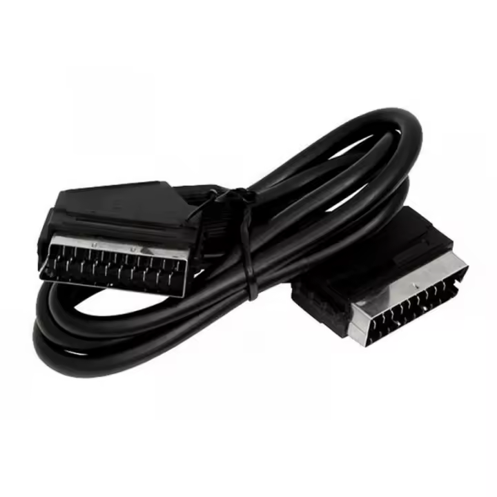 Cable EURO CONECTOR (1.2 m, SCART (21-pin), SCART (21-pin), Negro, Male connector/Male connector),Scart-Scart 1.2m M/M cable EURO CONECTOR SCART (21-pin) - 1