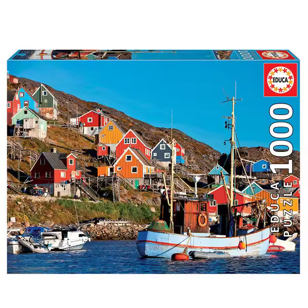 Puzzle Casas Nórdicas - 1000 pzs - 1