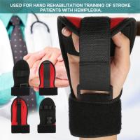 Guante Auxiliar De Dedos Negro Para Rehabilitación Y Entrenamiento De Mano Guante De Fuerza Con Cierre Para Tratamiento De Lesiones En La Mano Tamaño Aproximado 22x11x1cm Peso Aproximado 45g - details 2