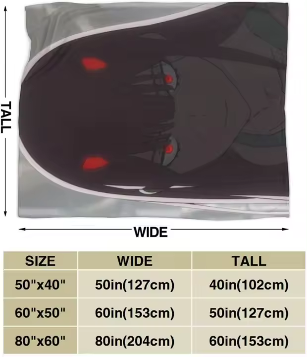 Manta de forro polar para sofá cama, manta cálida de Darling in The Franxx, Anime, V255 - 1