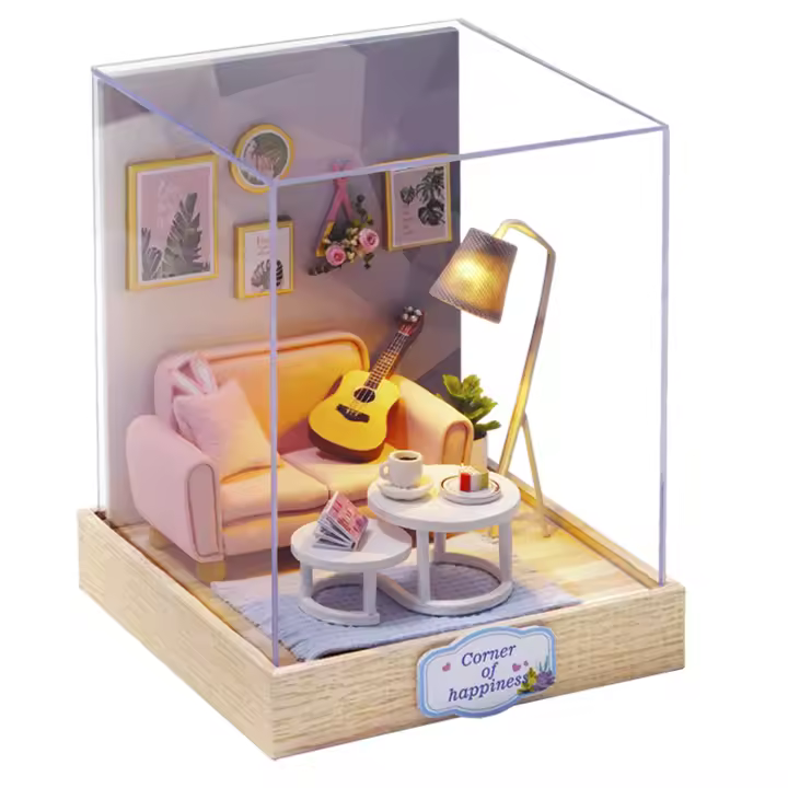 DAM. Maqueta miniatura 3D Tea Time 9x9x11,5 cm. 9x9x12cm. - 1