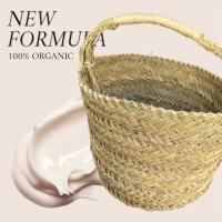 Capazos Cestas Mini para Bodas,Eventos TAMAÑO IDEAL Medidas 40*45 cm ,Decoración Fiestas Realizadas de Forma Artesanal con Palma Natural - details 0