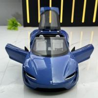 Modelo De Coche Tesla Roadster Deportivo a Escala 1:24 En Aleación Metal Juguetes Para Niños Decoración Colectiva Para Hogar Regalo Para Niños Mayores De 14 Años - details 23