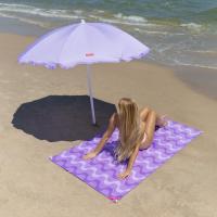 Flamingueo Sombrilla Playa Sombrilla Terraza Exterior Parasol Terraza Sombrilla Playa Grande Sombrilla Playa Proteccion UPF 50+ 210 x 160 cm - details 0
