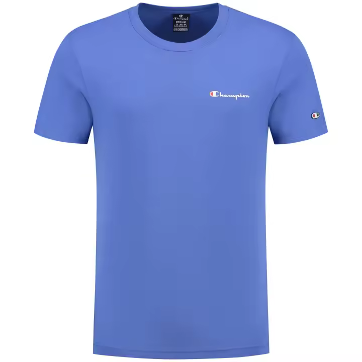 Camiseta De Manga Corta Champion para Hombre en color Azul - 1