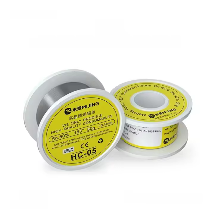 Mijing HC-03 HC-05 HC-08 Alambre De Soldadura Multiuso De Alta Pureza Y Baja Resistencia 0.3/0.5/0.8MM Para Reparación Y Soldadura Herramientas - 1