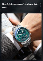 Reloj De Pulsera De Moda Para Hombre CHENXI 928 Con Cuarzo Multifuncional Luminoso Resistente Al Agua Correa De Acero Inoxidable Calendario Estilo De Negocios - details 2