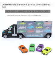 Coche De Modelos Para Niños Camión De Ingeniería Autobús De Garaje Caja De Contenedores Juguete De Almacenamiento Para Niño Regalo De Año Nuevo Y Navidad - details 1