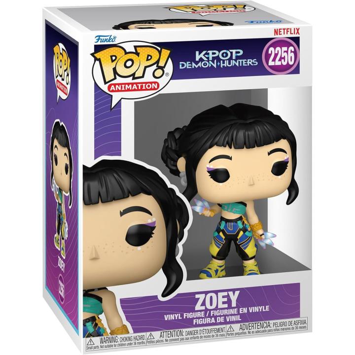 Funko Pop Animation: KPOP Demon Hunters - Zoey - Figura de Vinilo Coleccionable