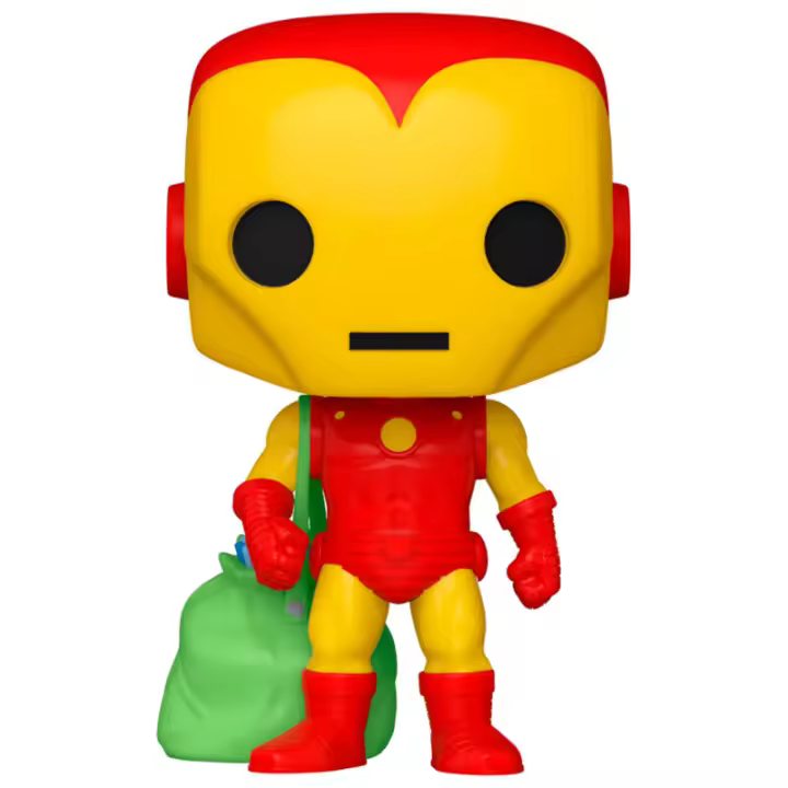 Figura Pop Marvel Holiday Iron Man-Figura de Vinilo Coleccionable - Idea de Regalo- Mercancia Oficial - Juguetes para Niños y Adultos - Movies Fans - Muñeco para Coleccionistas y Exposición - 1