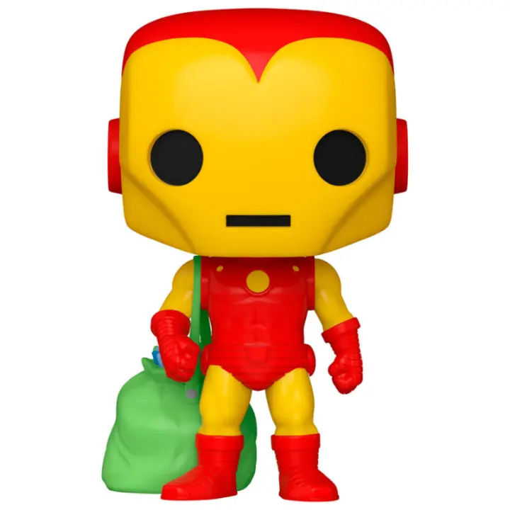 Figura Pop Marvel Holiday Iron Man-Figura de Vinilo Coleccionable - Idea de Regalo- Mercancia Oficial - Juguetes para Niños y Adultos - Movies Fans - Muñeco para Coleccionistas y Exposición - 1