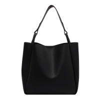 Bolso De Hombro Para Mujer Estilo Retro Minimalista Gran Capacidad Malla Texturada Bolso De Comercio Forma De Barroco - details 39