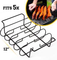 Parrillas para Cotillas de barbacoa para ahumar, ahumador De Gas or Parrilla de Carbón, pie resistant y antiadherente para - details 0