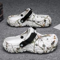 Nuevos Sandalias De Hombre Para Verano 2024 Mocasines De Jardín Al Aire Libre Moda Lujo Casual Comodidad Hogar Suaves Tallas 40-45 - details 4