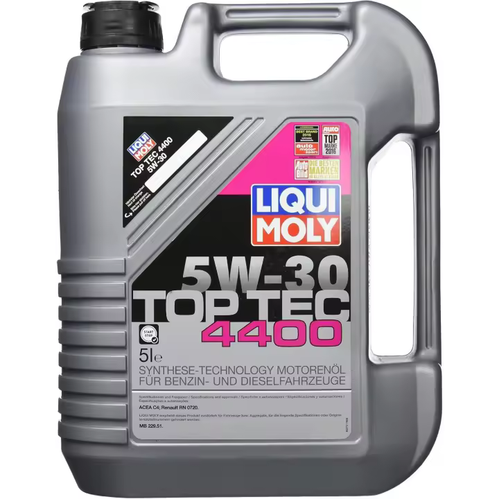 LIQUI MOLY Top Tec 4400 5W-30 | 5 L | Tecnología de síntesis Aceite de motor - 1