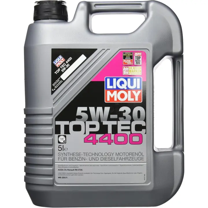 LIQUI MOLY Top Tec 4400 5W-30 | 5 L | Tecnología de síntesis Aceite de motor - 1