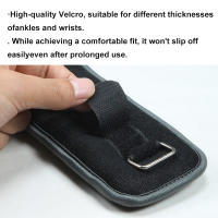 Pareja De Pesas Para Tobillo Y Muñeca Ajustables Para Hombres Y Mujeres 0.25kg/0.5kg Cada Paquete Pesas Para Fitness Con Correa De Neopreno - details 11