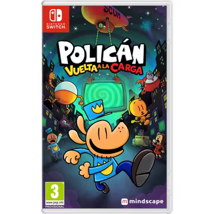 POLICAN VUELTA A LA CARGA NINTENDO SWITCH - Precintado - PAL España - Meridiem Games - Aventura - Familiar - Nintendo - 1