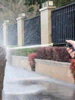 Pistola De Lavar Coche 2024 Alta Presión Negra Con Boquilla Diamante Riega Plástico Anti-Abrasión Anti-Corrosión Ajustable Para Limpieza Del Vehículo Y Jardín - details 14
