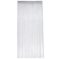 Cortina De Hilo Brillante Para Sala De Estar 100x200CM Con Borlas Y Línea Plateada Divisor De Puerta Y Ventana De Color Sólido Moderno Para El Hogar - details 23