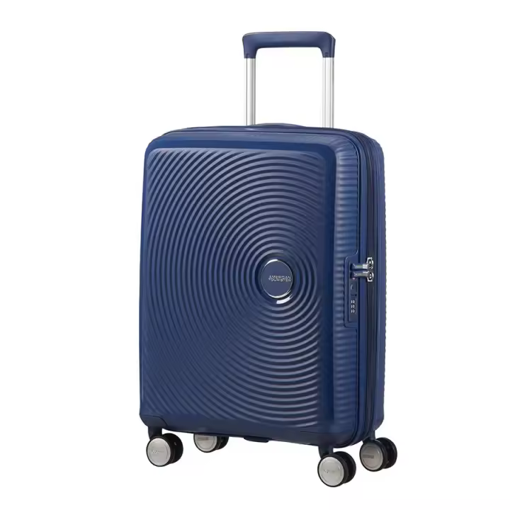 Maleta de mano American Tourister Soundbox Spinner Equipaje de mano S (55 cm 41 L), 2,6 Kg-Azul (Midnight Navy) - 1