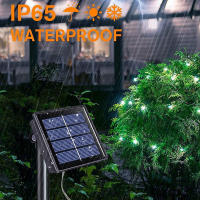 Lámparas Solares LED Cadena De Luces De Hadas Para Exterior Camino Patio Jardín Impermeables Para Navidad Boda Fiesta - details 5