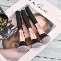 Cepillo De Maquillaje Para Fundamento Polvo Libre Corrector Blush Profesional Fibra De Lana Herramienta De Belleza Cosmética - details 8