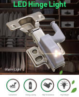 Lámparas LED Para Gabinete Interior 10pcs Luz Sensorial De Armario Universal Para Dormitorio Cocina Armario No Es Dimmable Material ABS Fuente De Alimentación Batería Seca - details 0