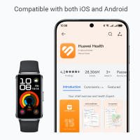 Nuevo Huawei Band 10 Smartwatch 2025 Compatible Con IOS Y Android Monitor De Sueño Saludable Batería De 14 Días Resistente Al Agua Para Adultos - details 1